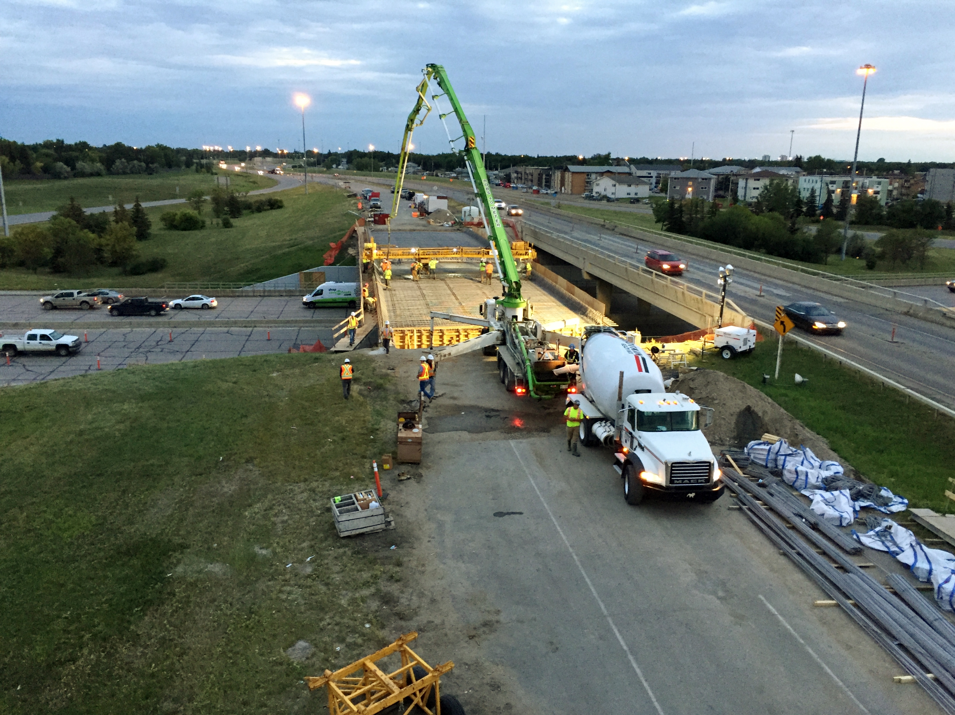 Ring Road Over Victoria Avenue Overpass Westridge Construction