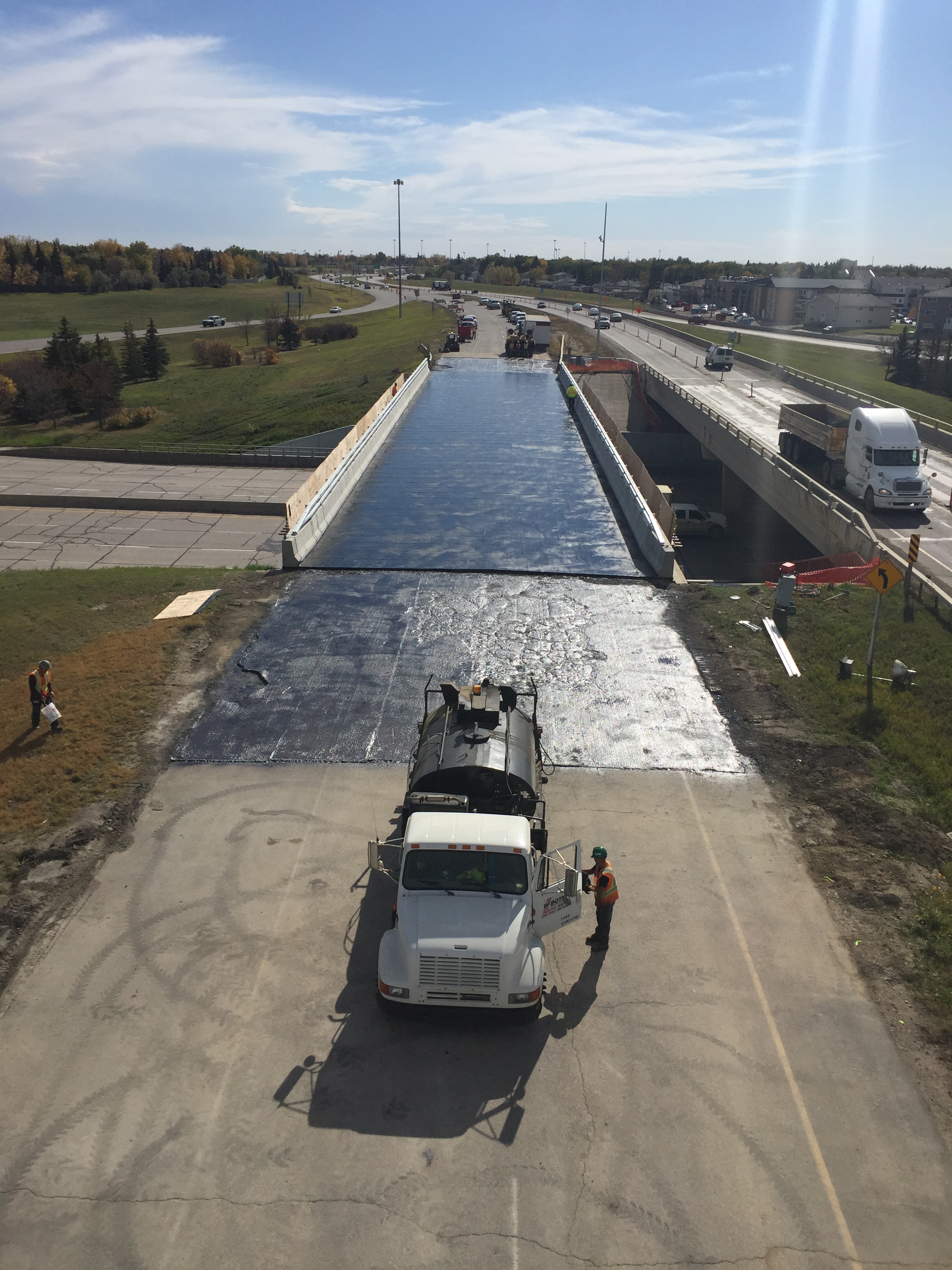 Ring Road Over Victoria Avenue Overpass Westridge Construction
